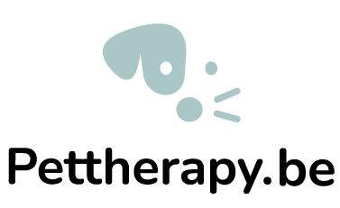 Logo Pettherapy.be The colour logo of Pettherapy.be
